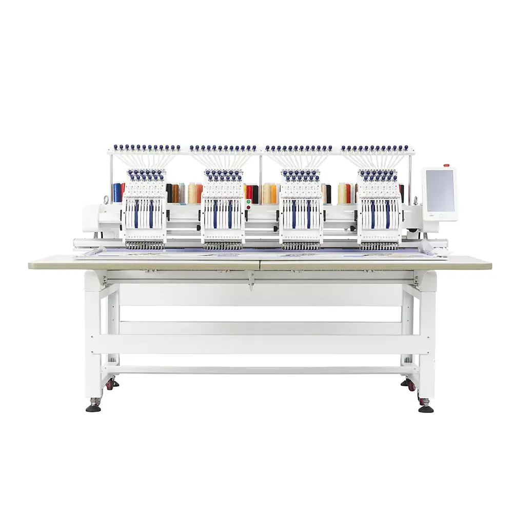 four heads embroidery machine